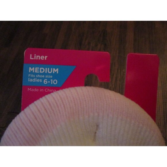 Medi-Peds Ladies Diabetic Socks Fits Shoe Size 6-10 Liners Nano Glide - Picture 2 of 4